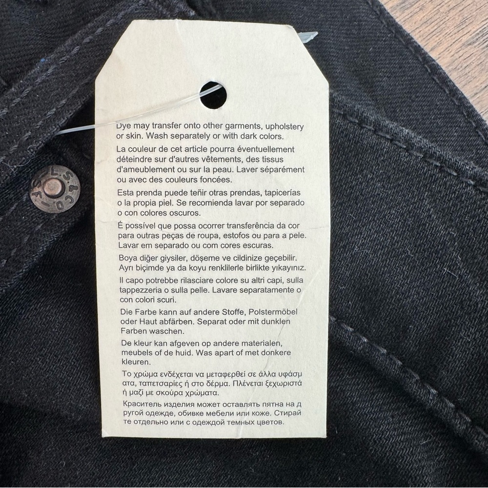 NWT! Men’s Levi's 514 Straight Black Jeans 32/30 - Picture 5 of 16